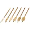 Am-Tech 6pc Flat Wood Bit Set Titanium