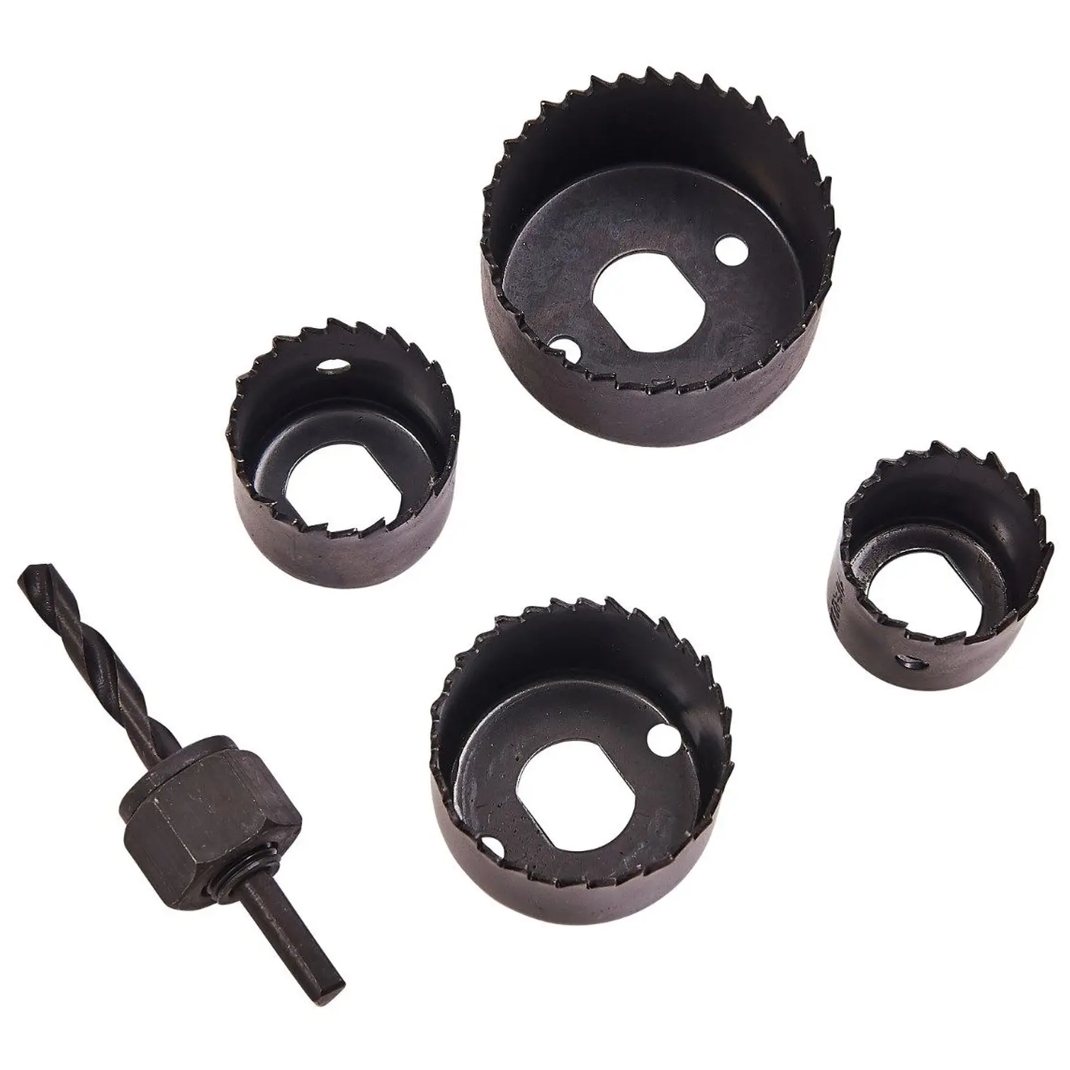 DKT0424_1 Am-Tech 5pc Hole Saw Set
