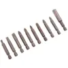Am-Tech 10pce Power Bit Set
