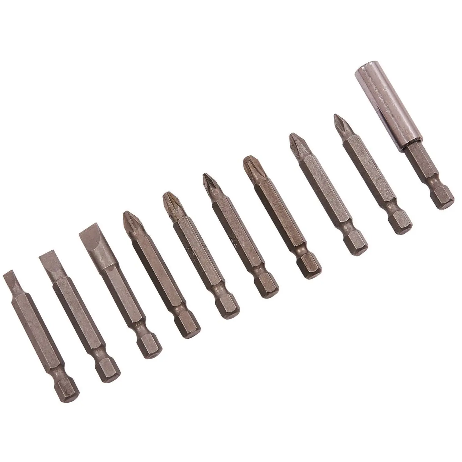 Am-Tech 10pce Power Bit Set