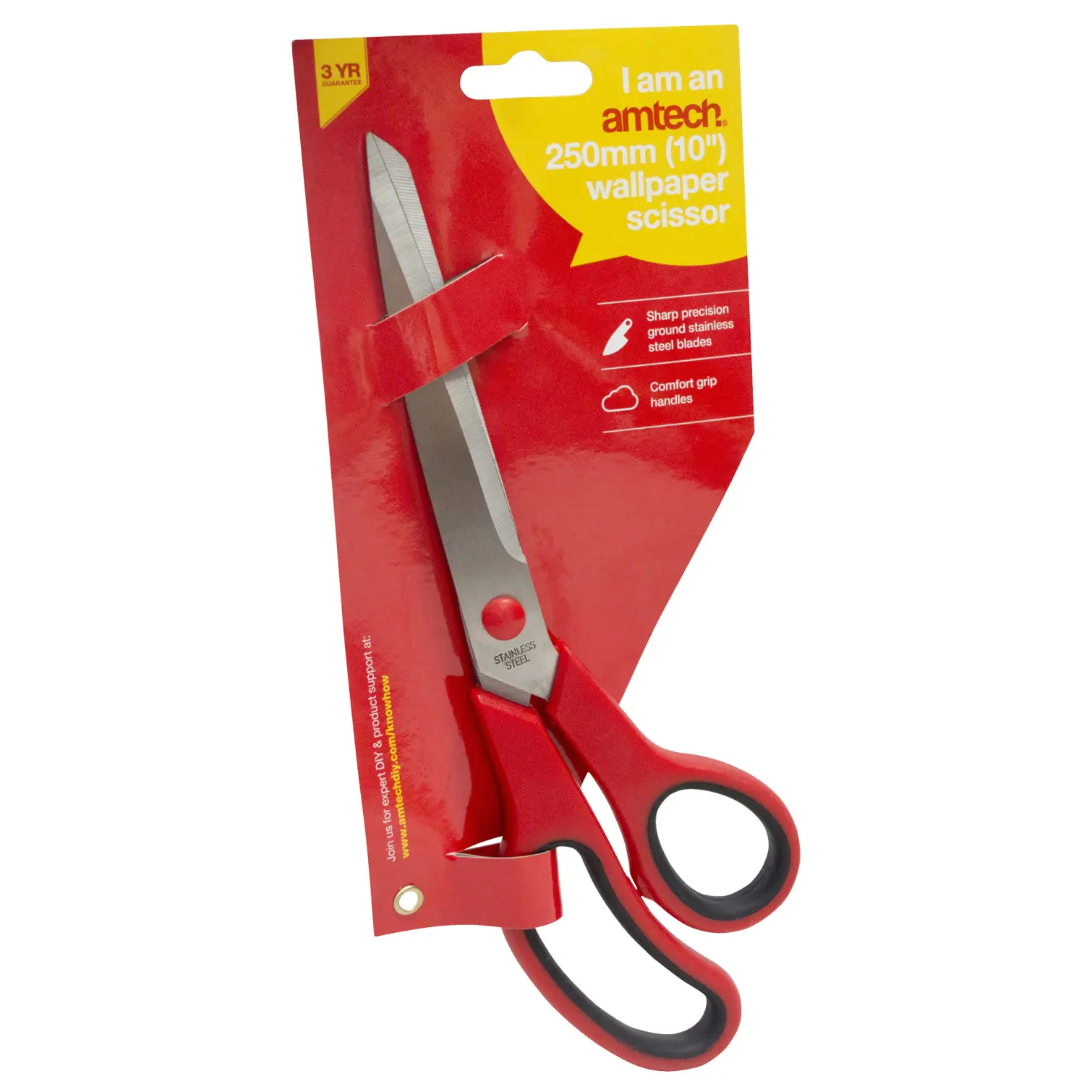 Amtech Wallpaper Scissors 25cm