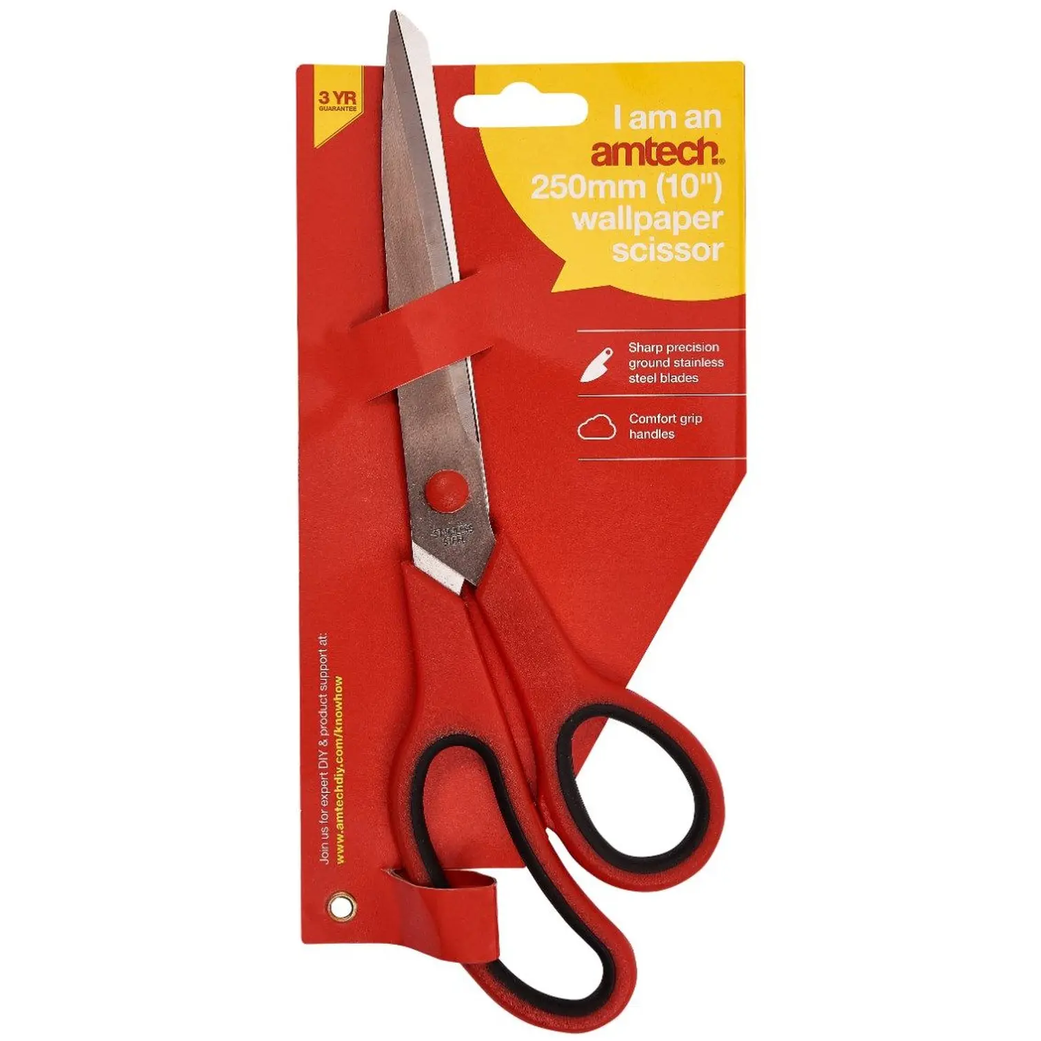 Amtech Wallpaper Scissors 25cm