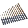 Amtech 13pc Drill Bit Set (Hex Shank)