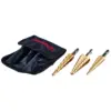 amtech 3pc Step Drill Bit Set