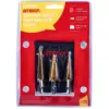 amtech 3pc Step Drill Bit Set