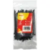 DKT0550_1 Am-Tech 2.5 X100mm Cable Tie Black pk100