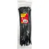 Am-Tech 300x4.8mm Cable Ties Black pk60