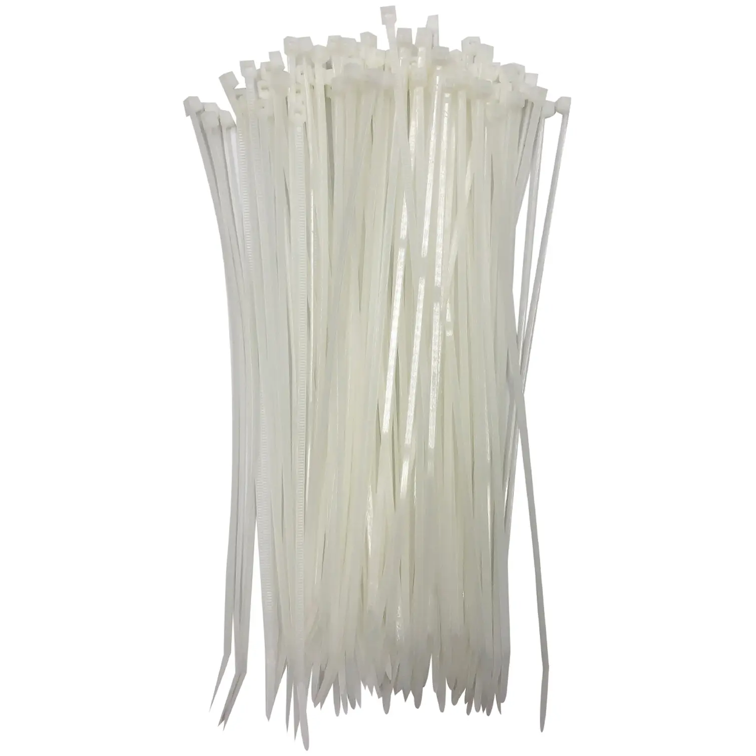 Am-Tech 2.5 X200mm Cable Ties White pk100