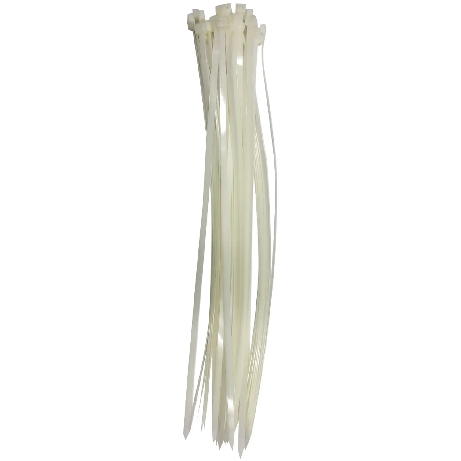 Am-Tech 500x6.5mm Cable Ties White pk30