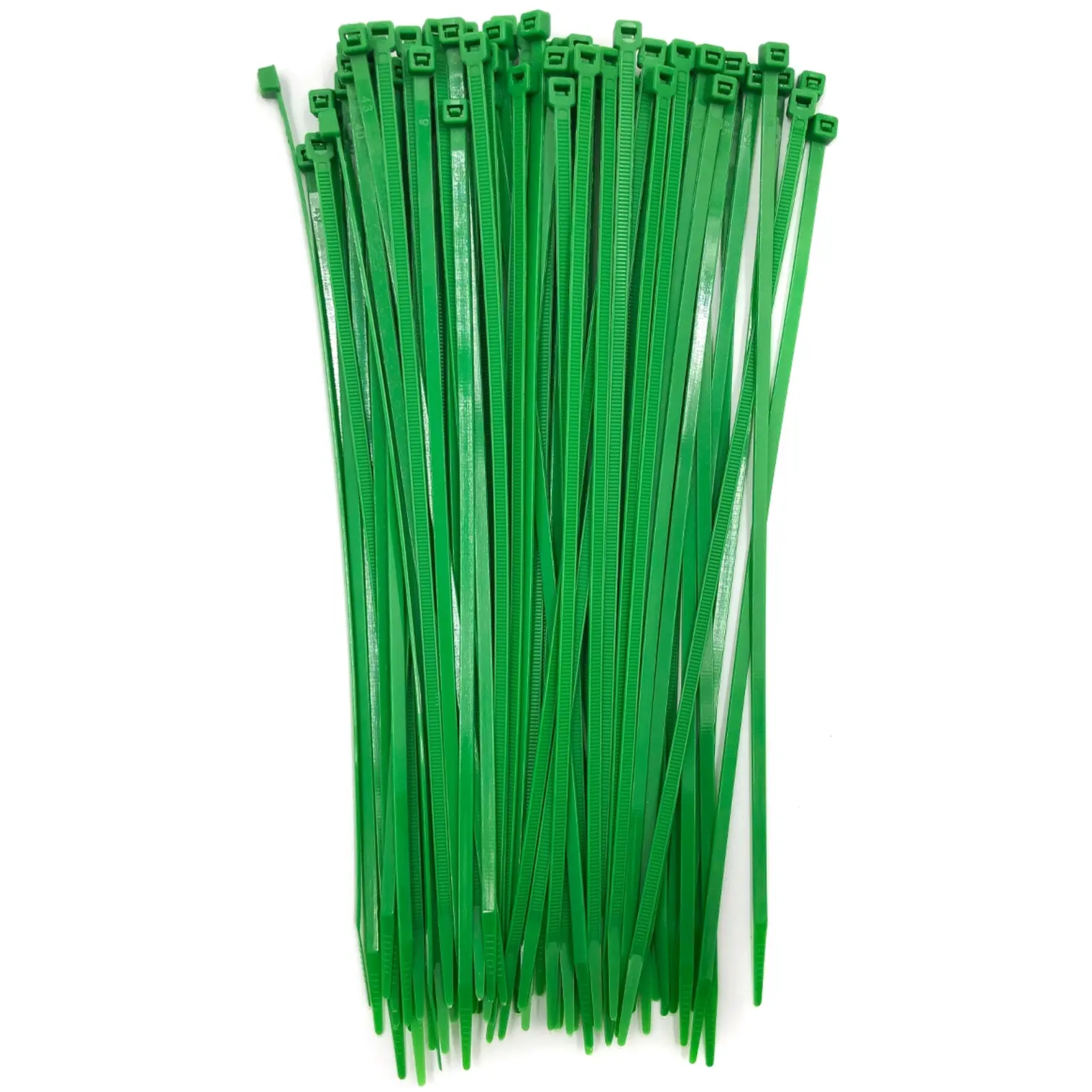 Am-Tech 300x4.8mm Cable Ties Green pk60
