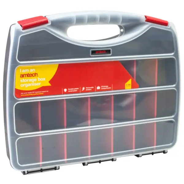 Am-Tech Storage Box Organiser
