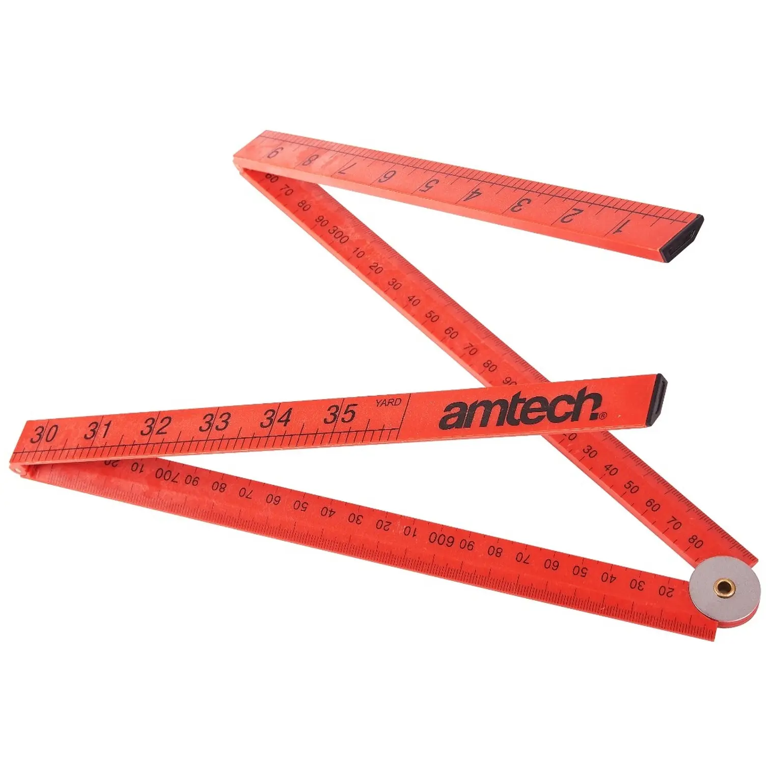Am-Tech 100cm Folding Plastic Rule