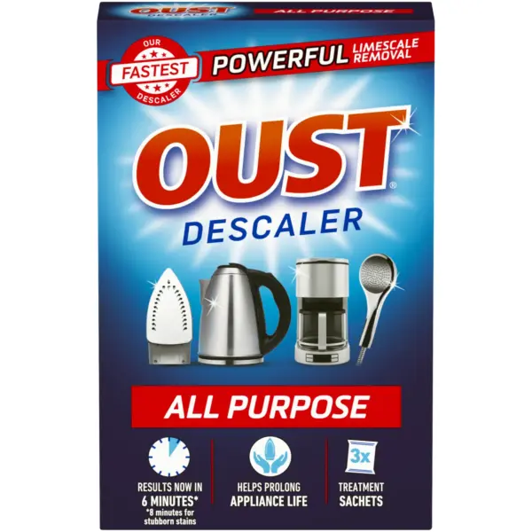 DLN0003 Oust All Purpose Descaler 3 Treatment Sachets