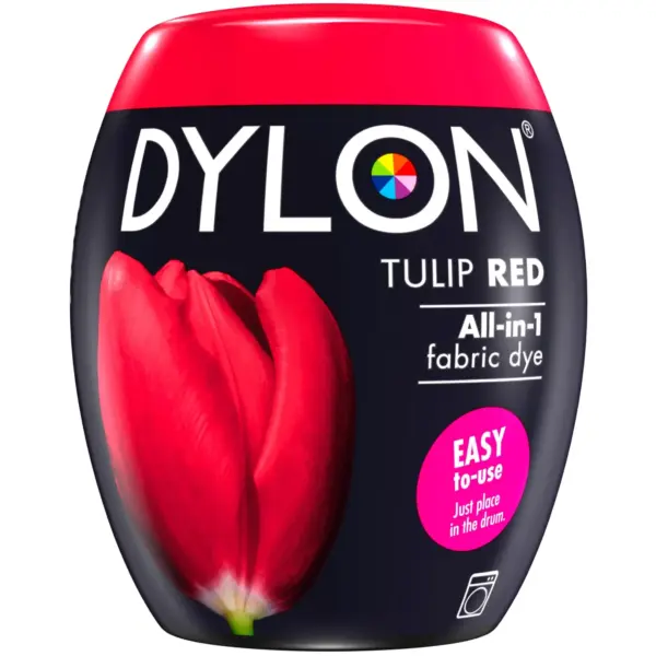 DLN0369 Dylon Machine Dye Pod Tulip Red