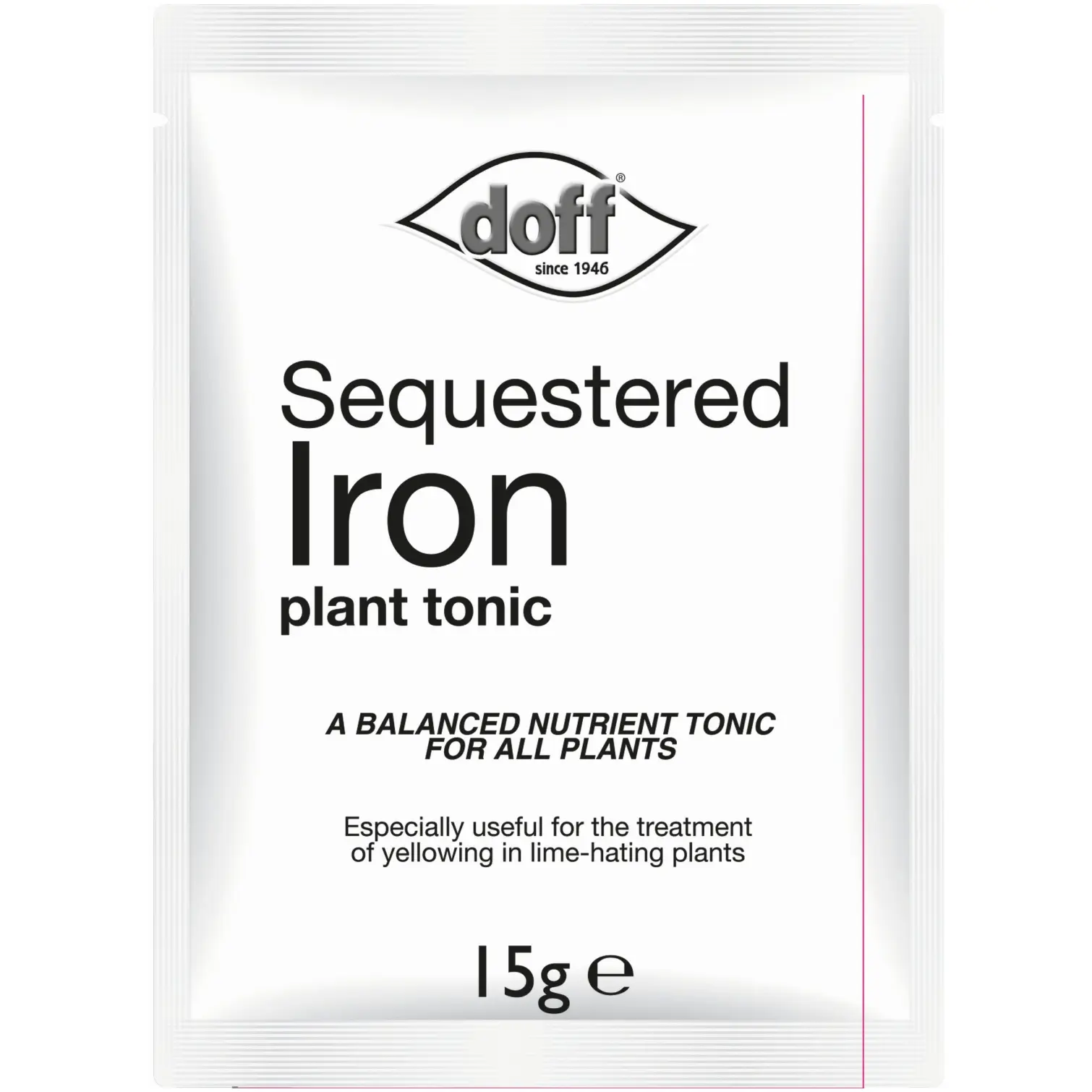 Doff Sequestered Iron Plant Tonic 5 x15g Sachets