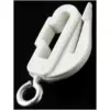 Harrison Drape White Drape End Stops Pack of 2