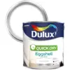 Dulux Quick Dry Eggshell Pure Brilliant White 2.5L