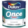 Dulux Once Gloss Pure Brilliant White 2.5L