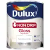 Dulux Non Drip Gloss Pure Brilliant White 750ml