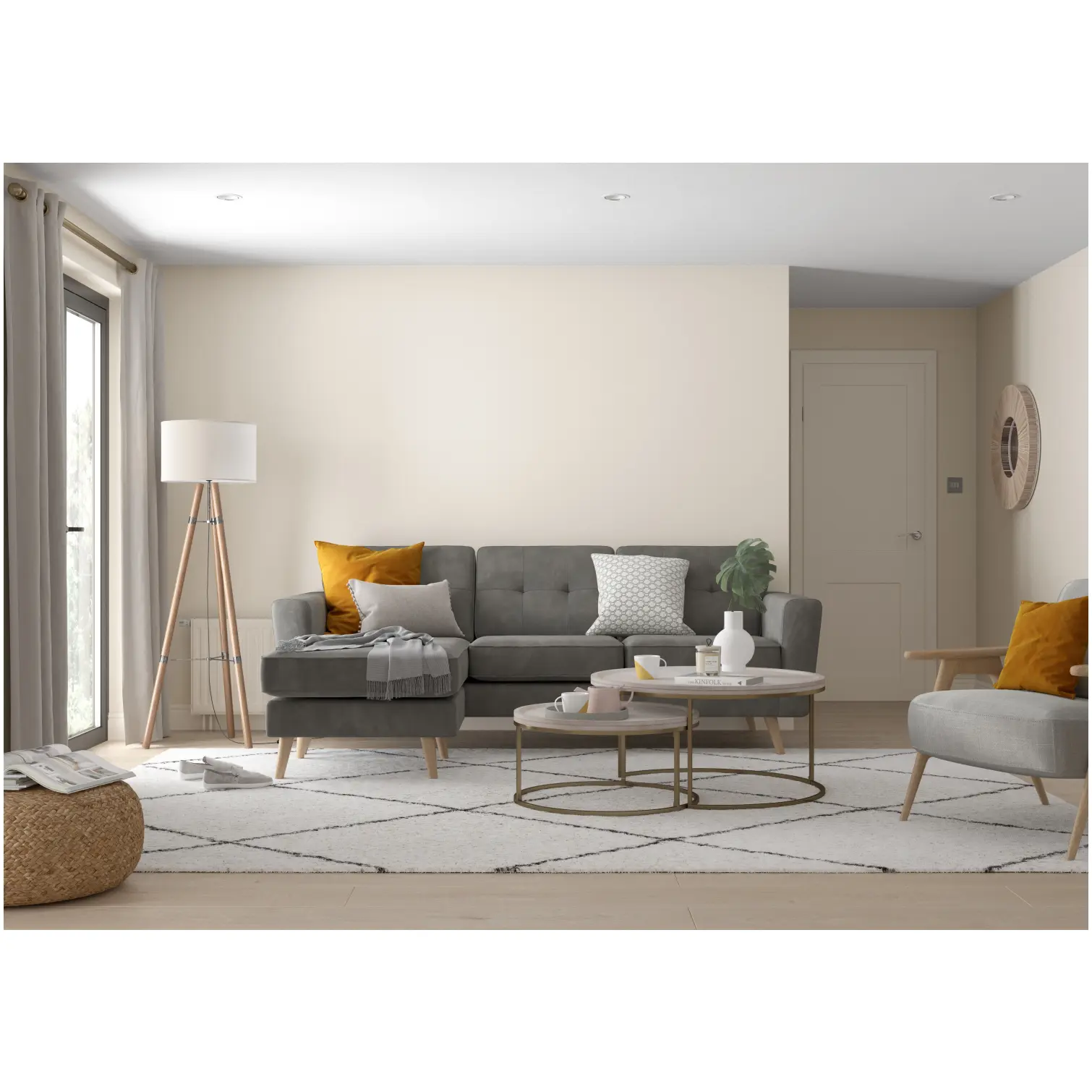 Dulux Matt Almond White 2.5L