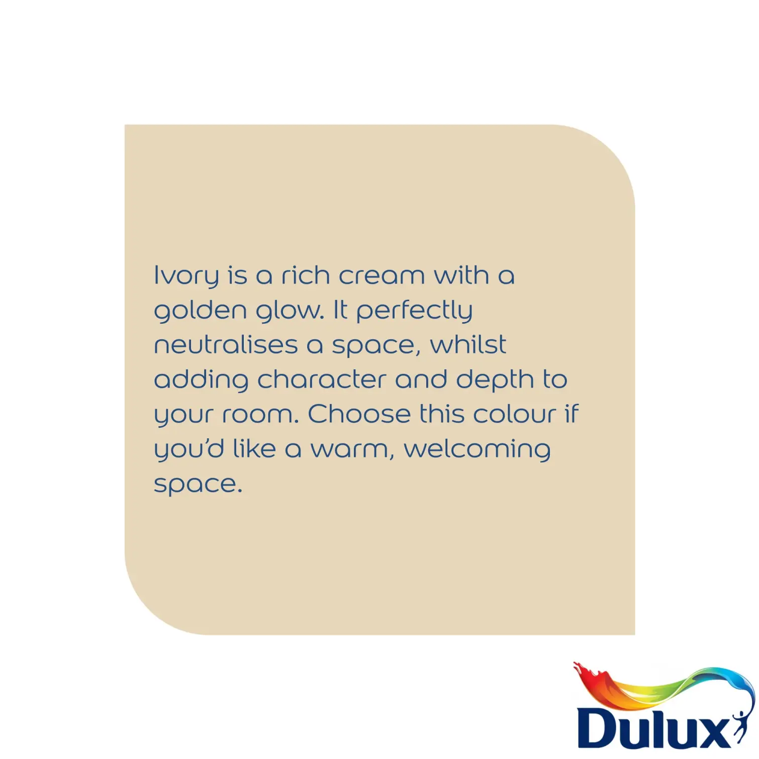 DUL0174_11 Dulux Matt Ivory 2.5L
