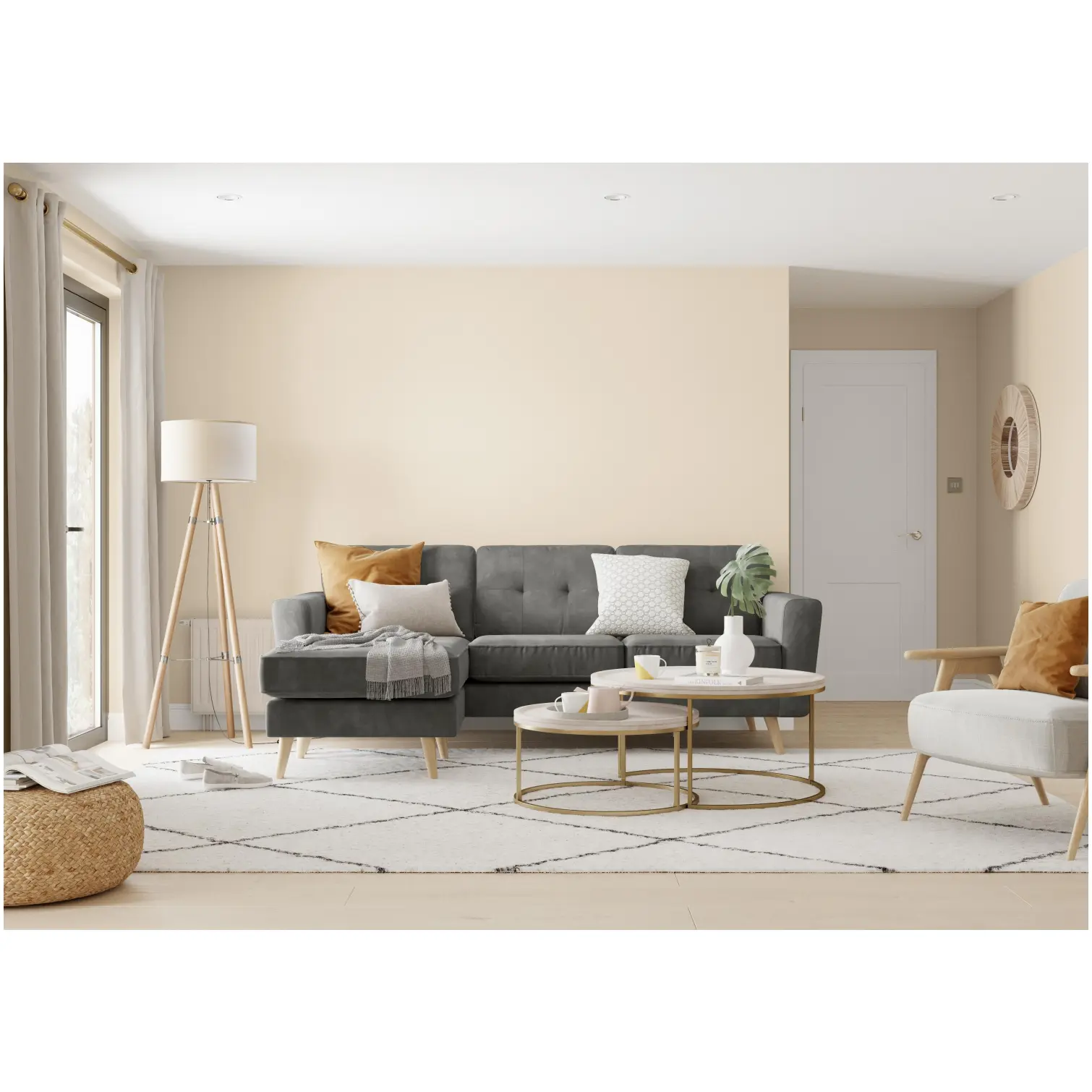 DUL0174_4 Dulux Matt Ivory 2.5L