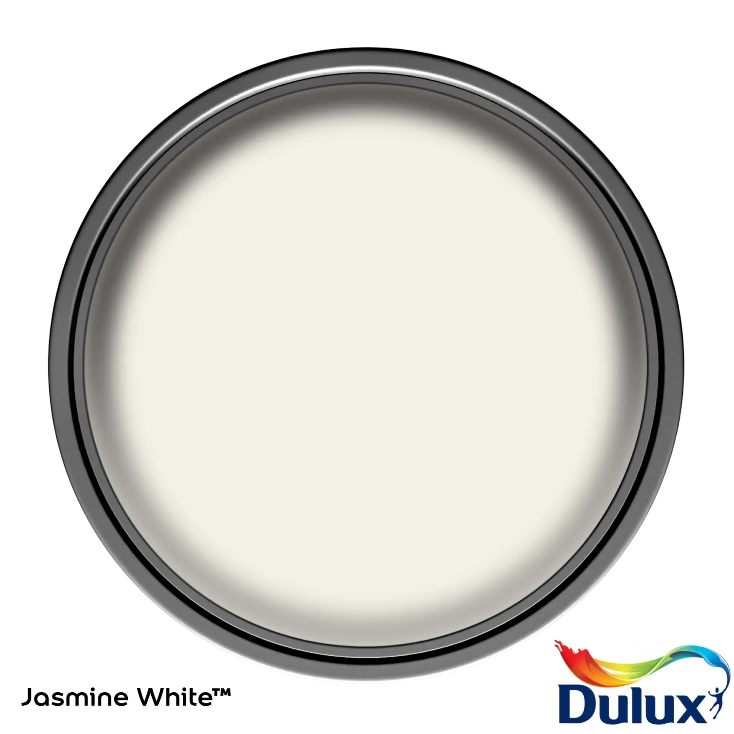 DUL0176_12 Dulux Matt Jasmine White 2.5L