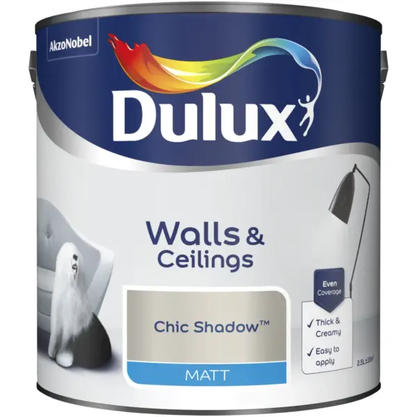 Dulux Matt Chic Shadow 2.5L