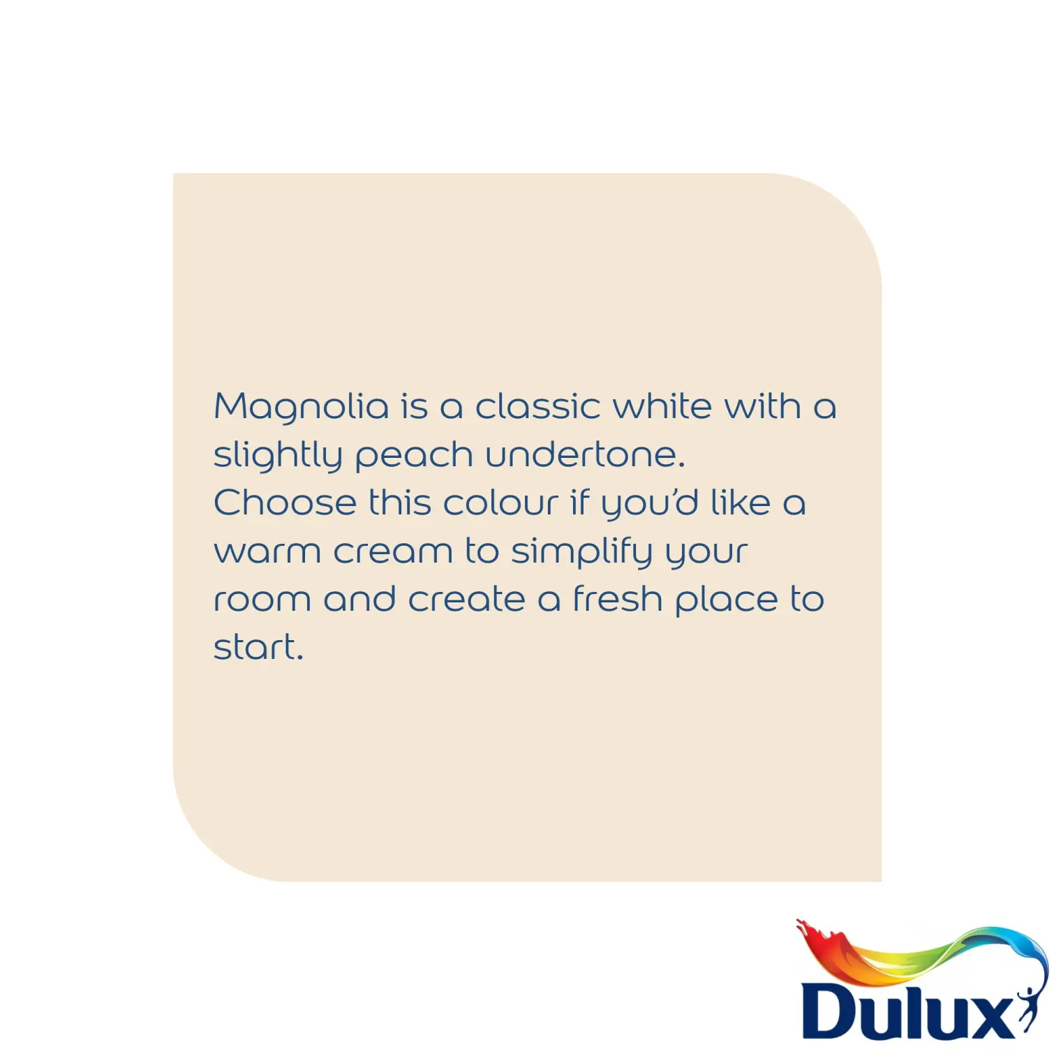 Dulux Matt Magnolia 2.5L