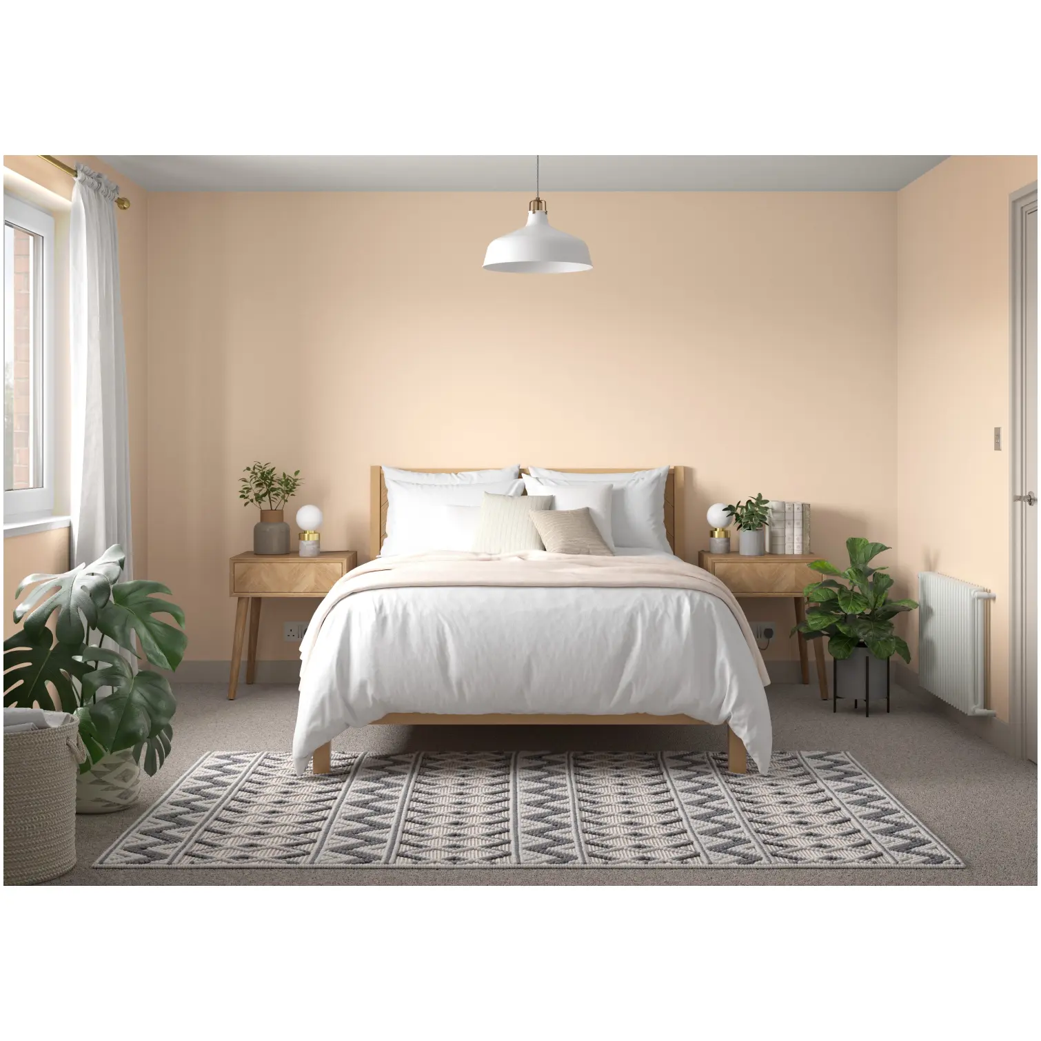 DUL0200_4 Dulux Matt Soft Peach 2.5L