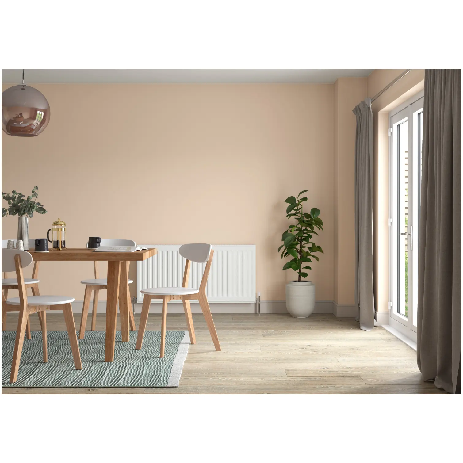 DUL0200_6 Dulux Matt Soft Peach 2.5L