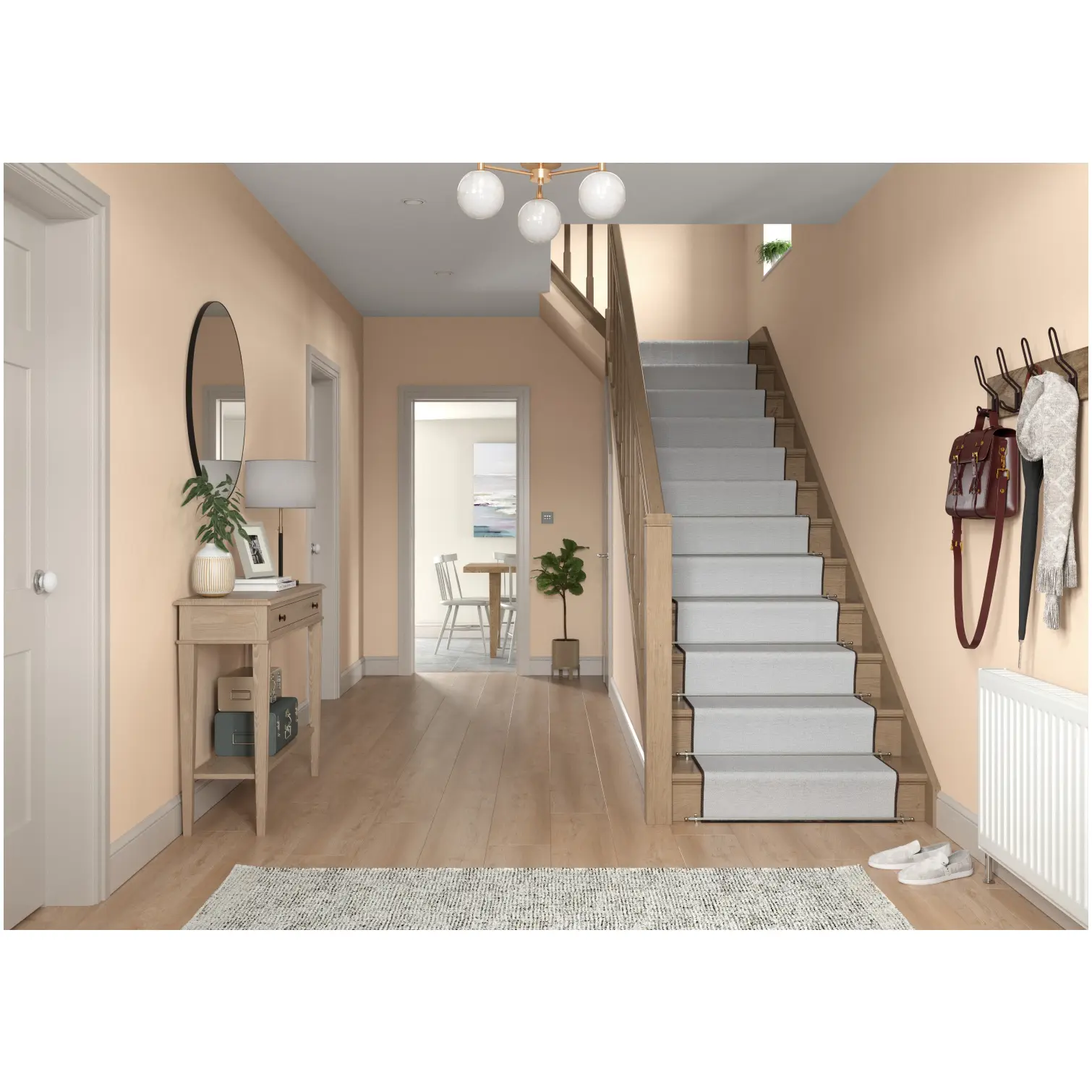 DUL0200_7 Dulux Matt Soft Peach 2.5L