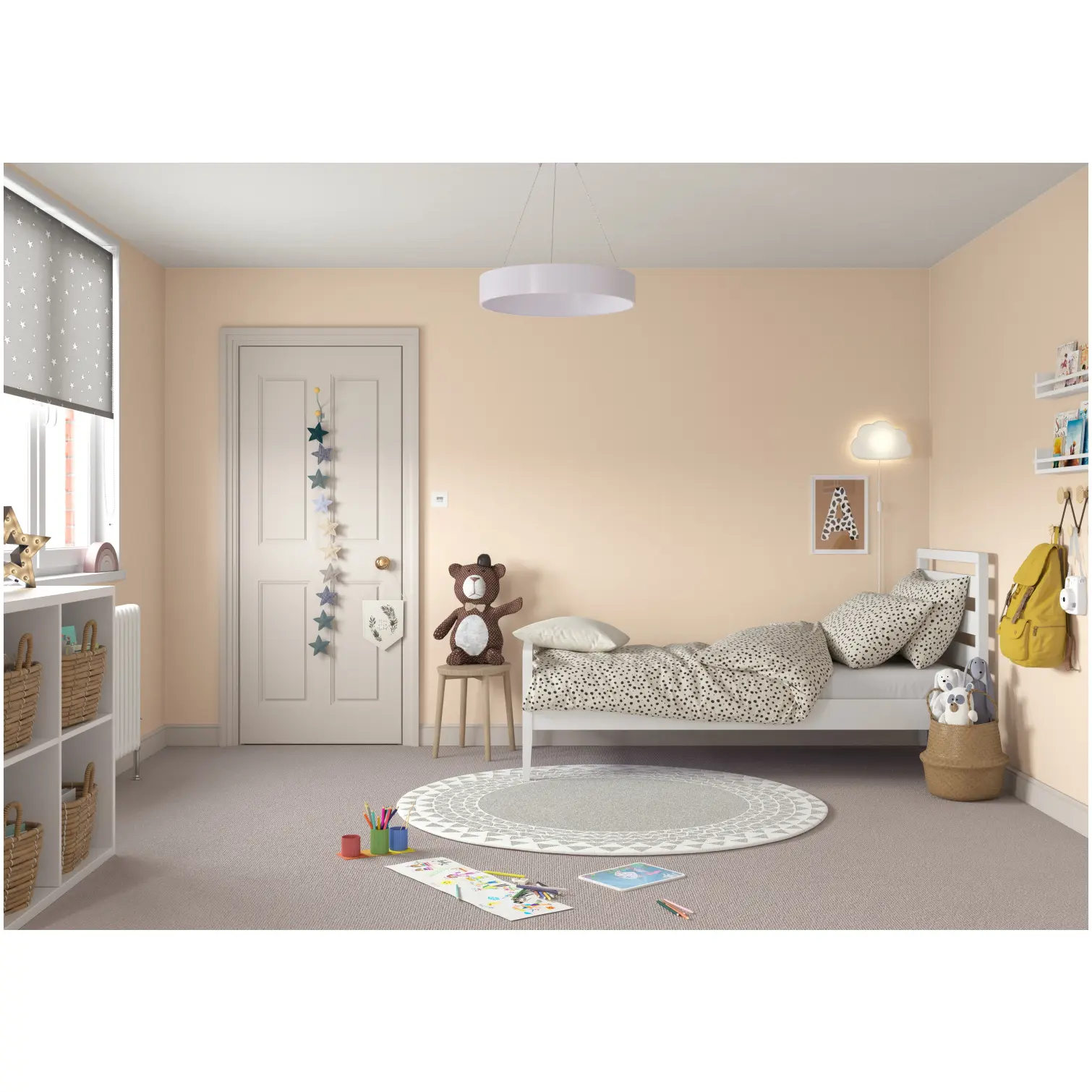 DUL0200_8 Dulux Matt Soft Peach 2.5L