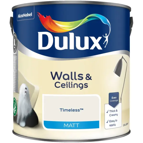 Dulux Matt Timeless 2.5L