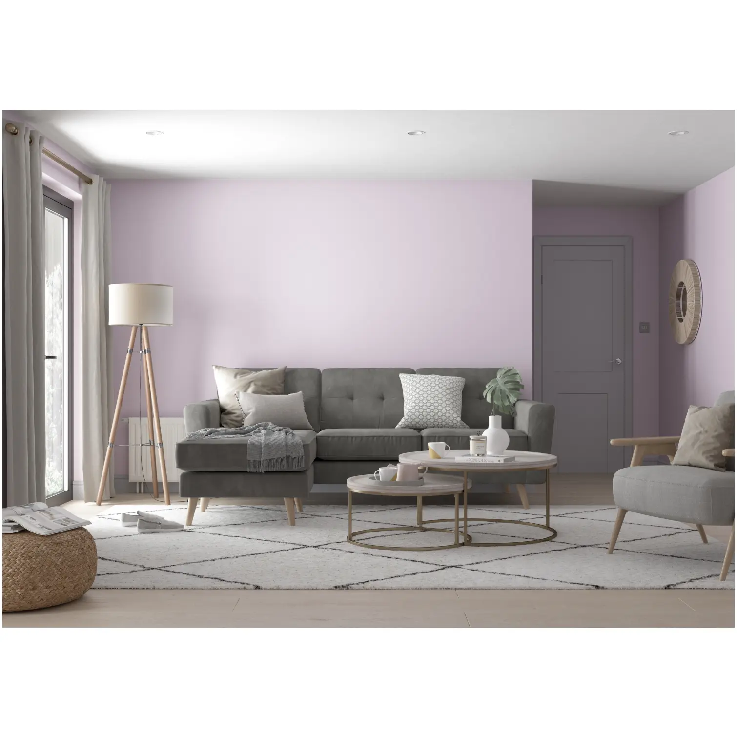 DUL0216_7 Dulux Matt Pretty Pink 2.5L