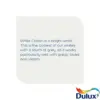DUL0247_11 Dulux Matt White Cotton 2.5L