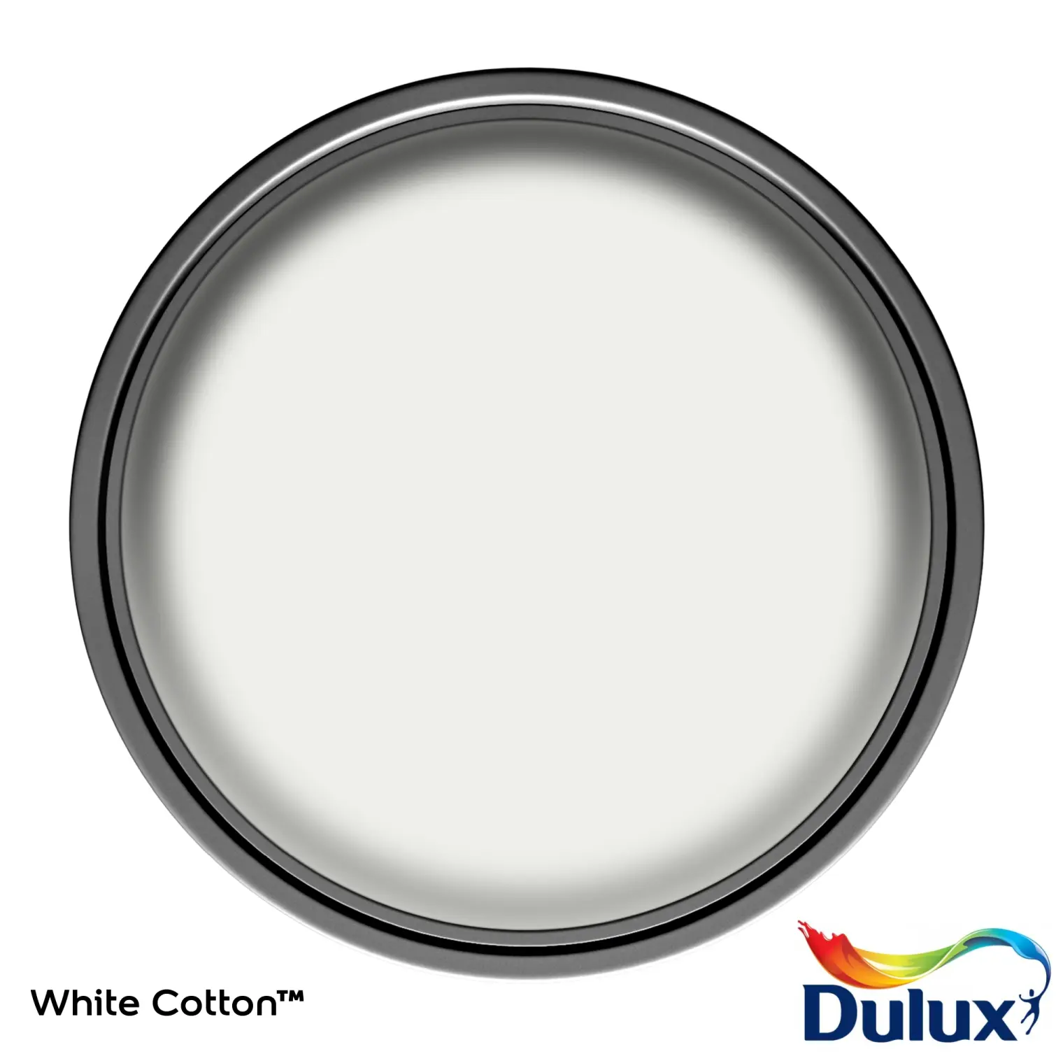 DUL0247_12 Dulux Matt White Cotton 2.5L