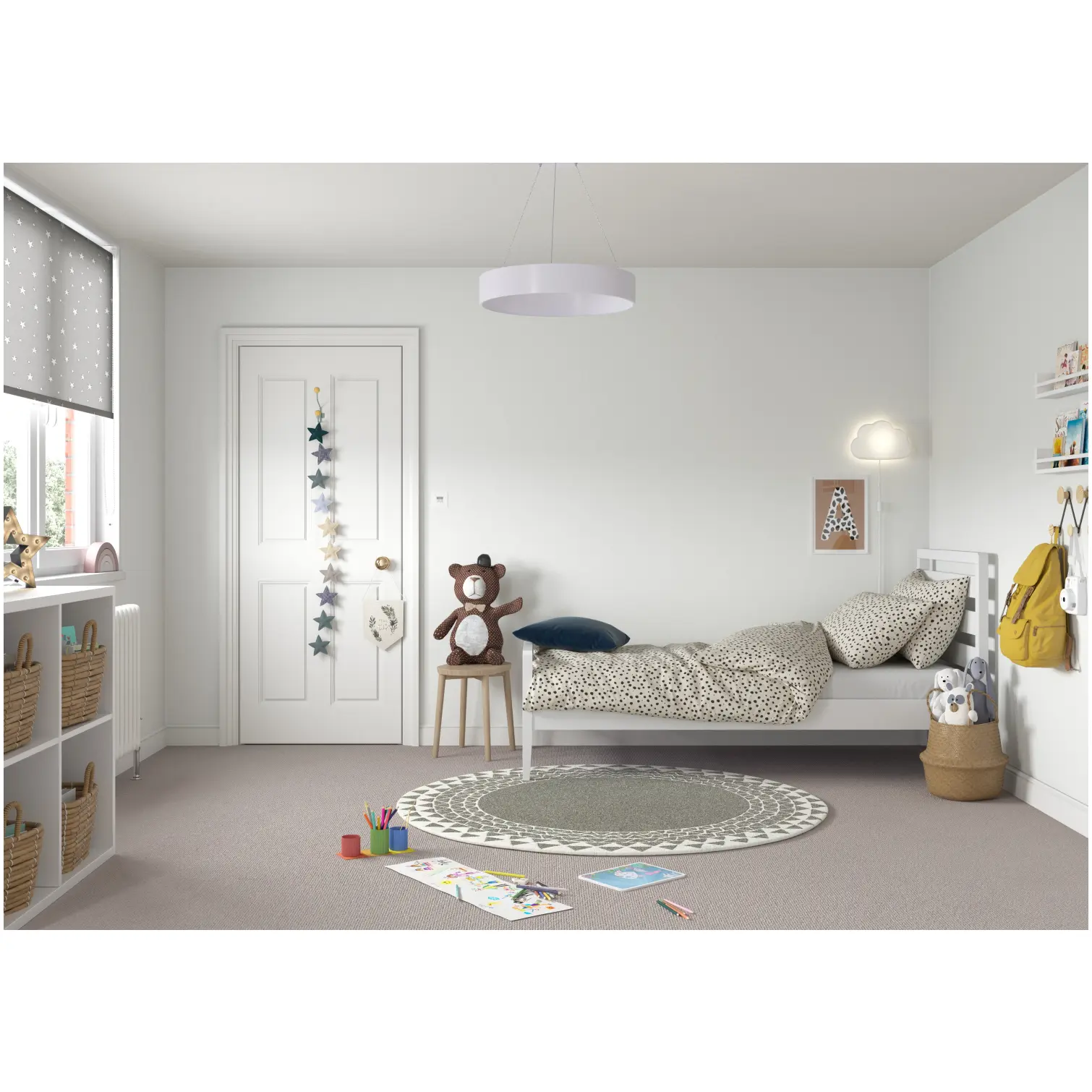 DUL0247_4 Dulux Matt White Cotton 2.5L