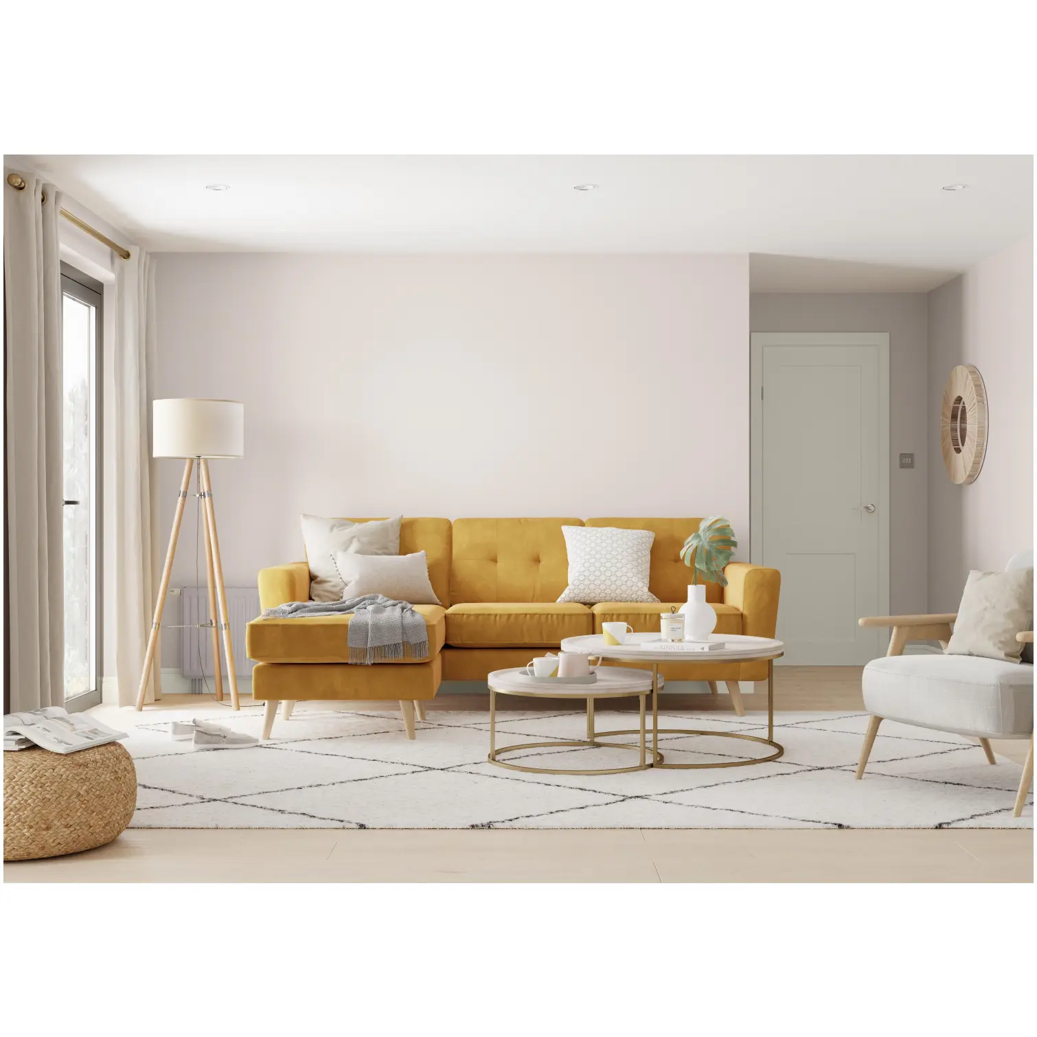 DUL0250_4 Dulux Matt Gentle Fawn 2.5L
