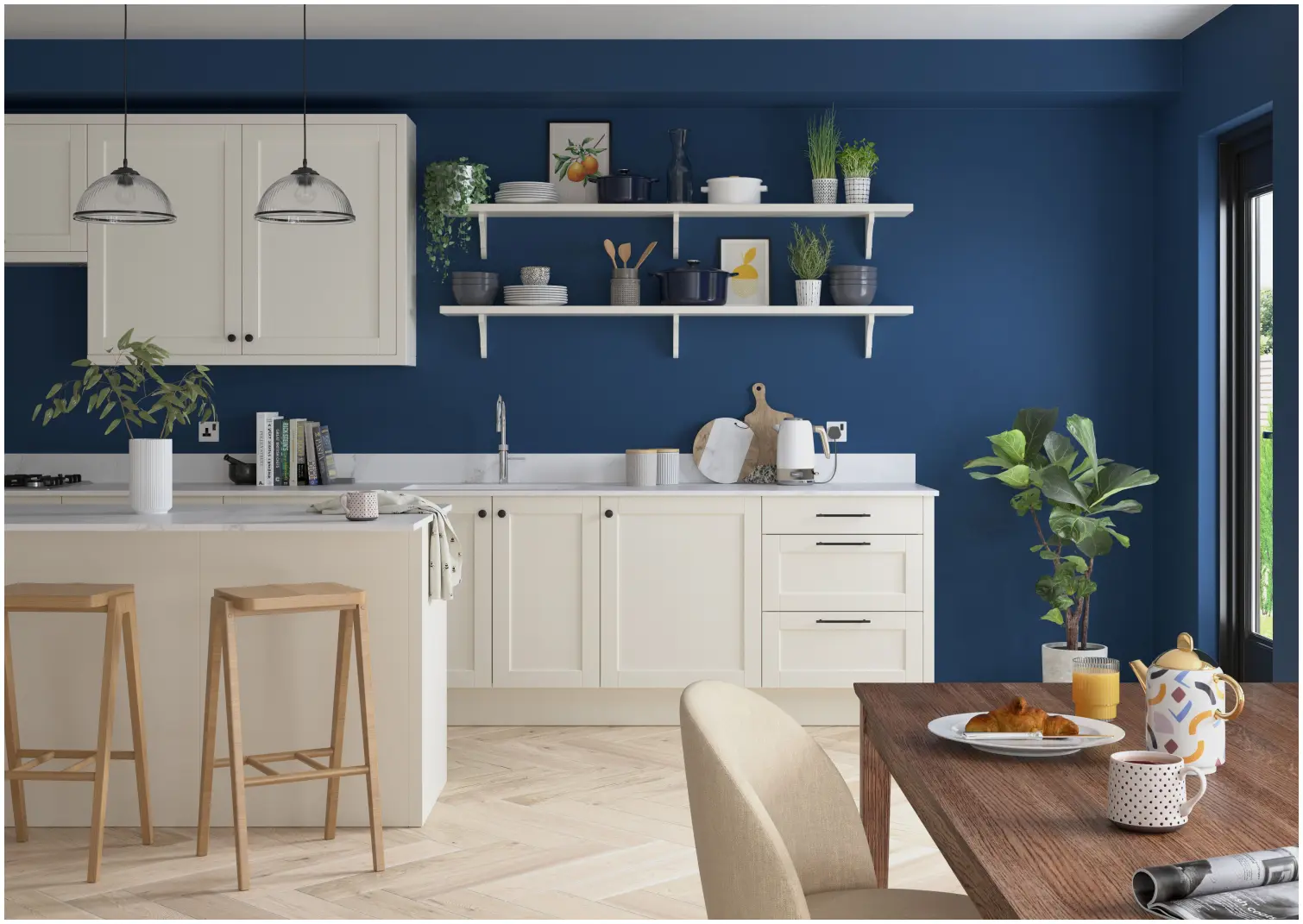 DUL0267_6 Dulux Matt Sapphire Salute 2.5L