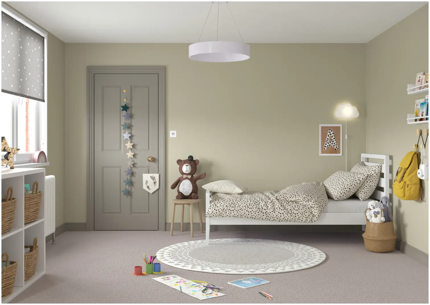 DUL0271_4 Dulux Matt Overtly Olive 2.5L