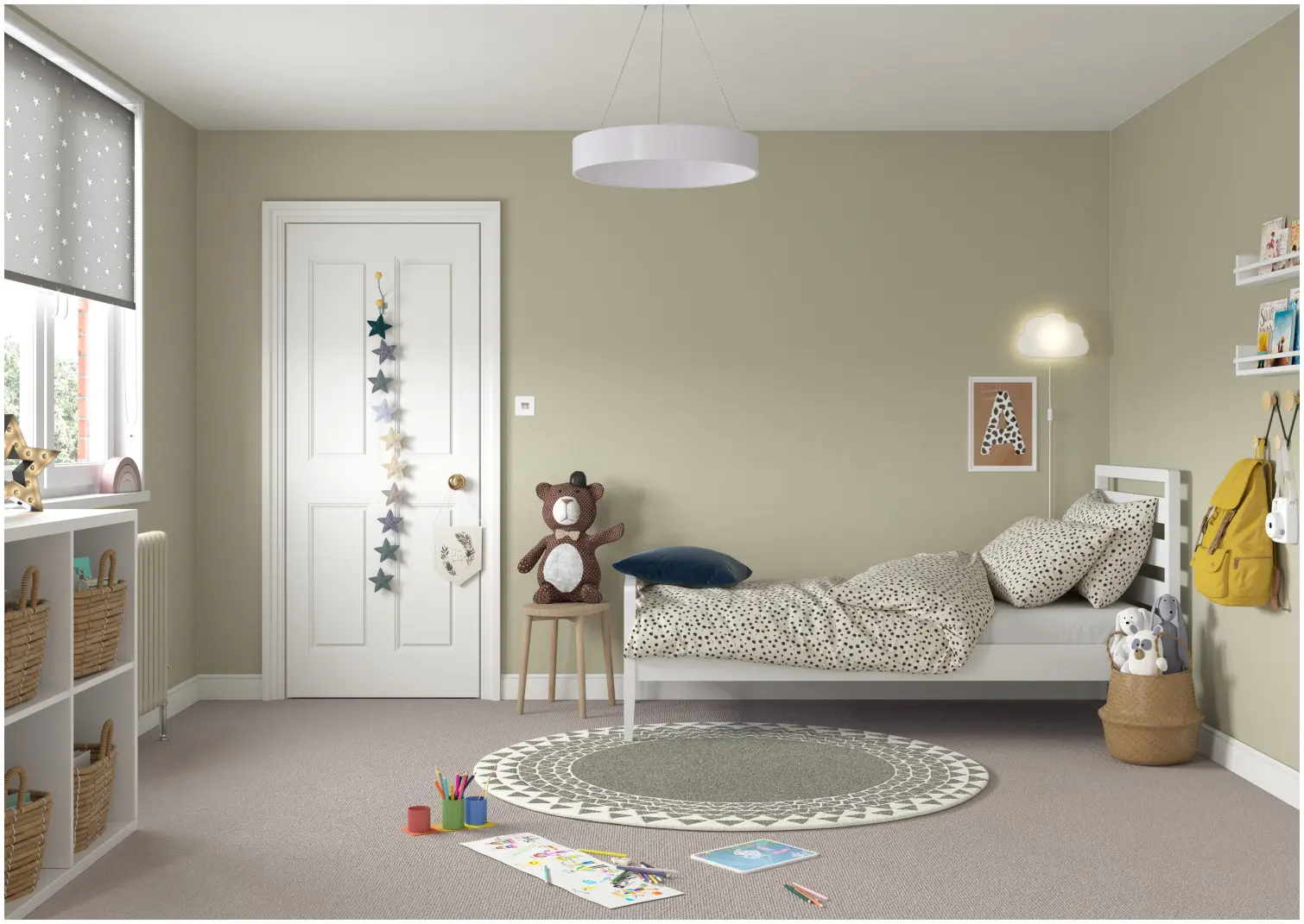 DUL0271_5 Dulux Matt Overtly Olive 2.5L