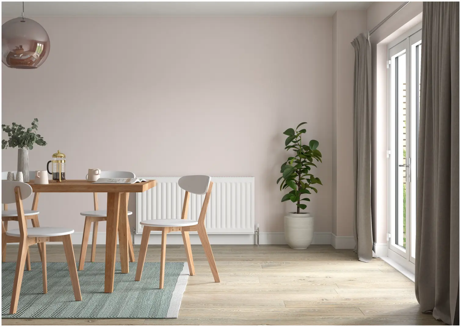 DUL0272_6 Dulux Matt Blush Pink 2.5L