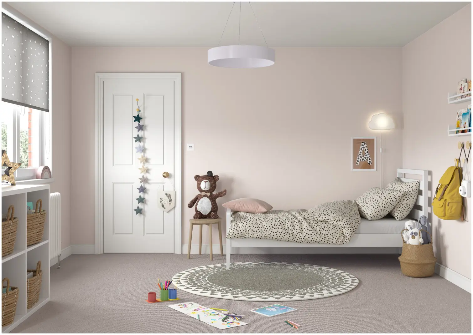 DUL0272_8 Dulux Matt Blush Pink 2.5L