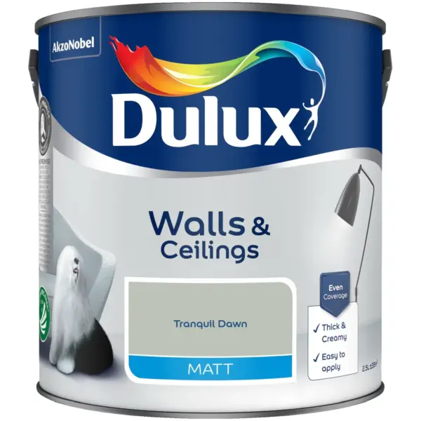 DUL0278 Dulux Matt Tranquil Dawn 2.5L