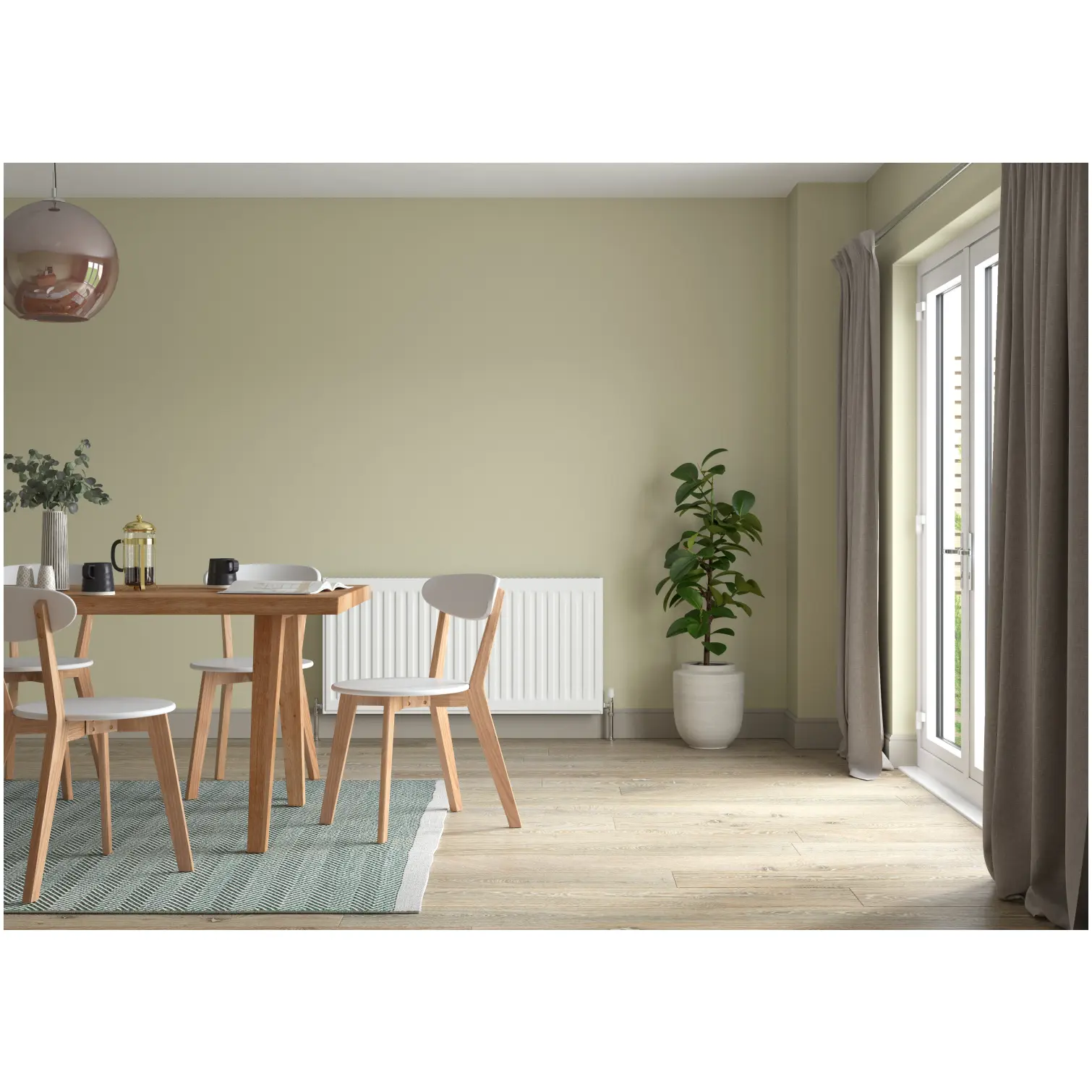 DUL0285_5 Dulux 2.5Ltr Matt Fresh Artichoke