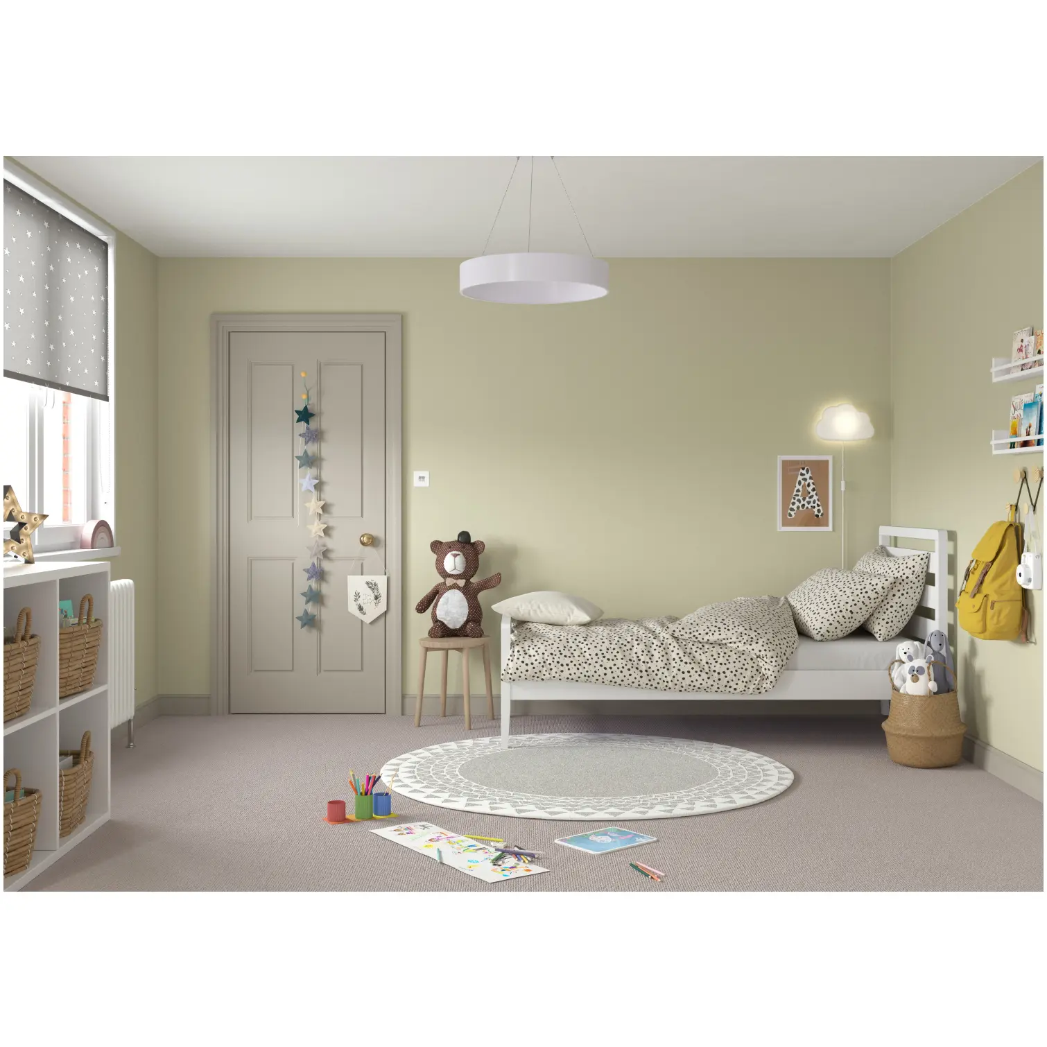 DUL0285_7 Dulux 2.5Ltr Matt Fresh Artichoke