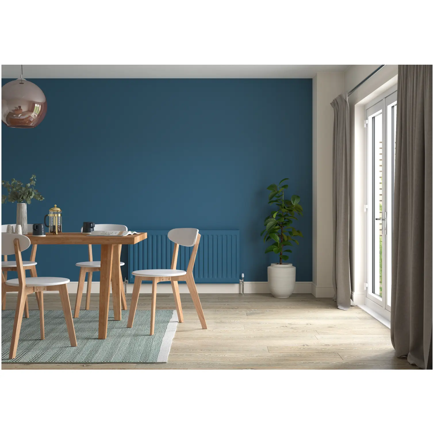 Dulux 2.5Ltr Matt Indigo Shade