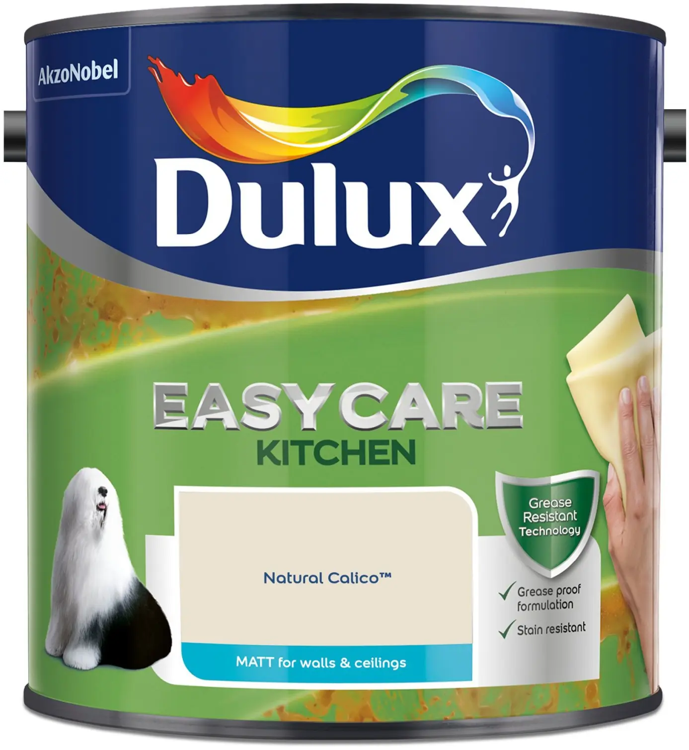 DUL0360 Dulux Easycare Kitchen Natural Calico 2.5L