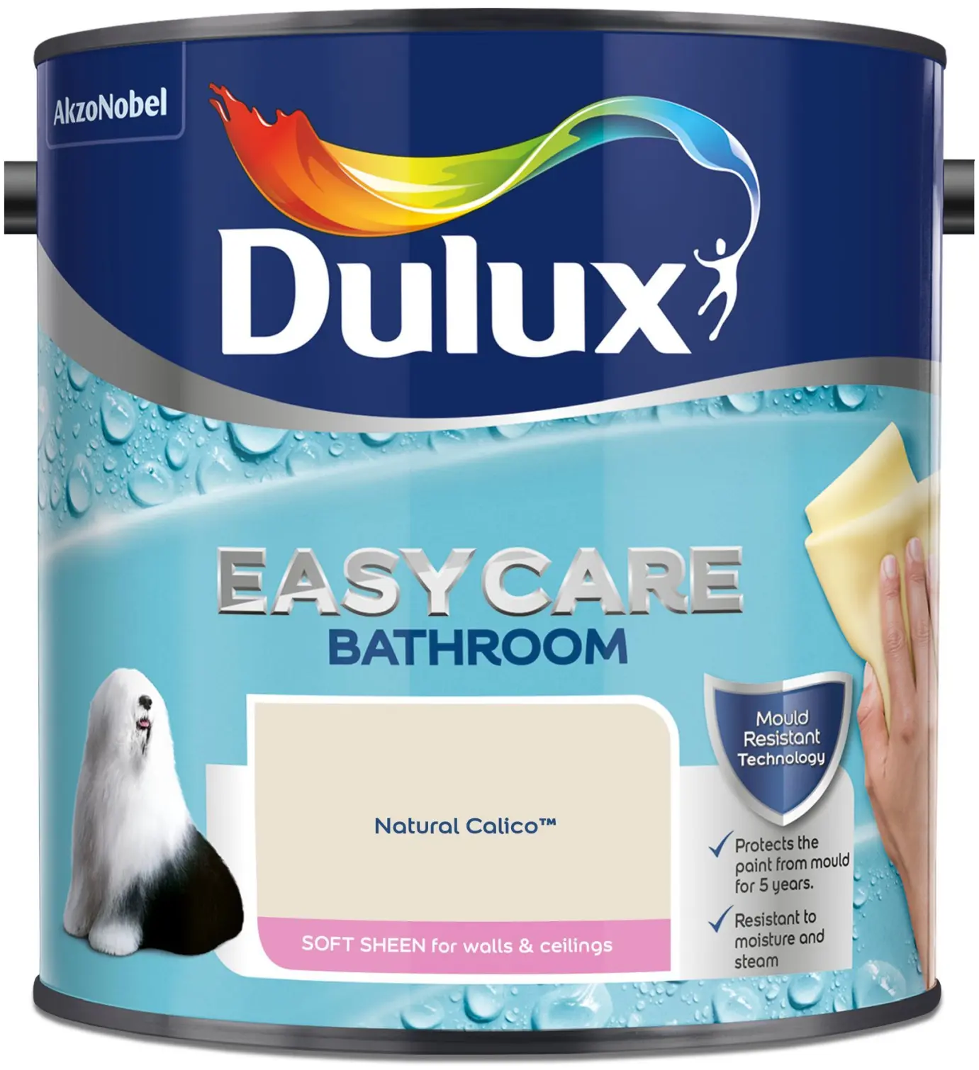 Dulux Easycare Bathroom Natural Calico 2.5L